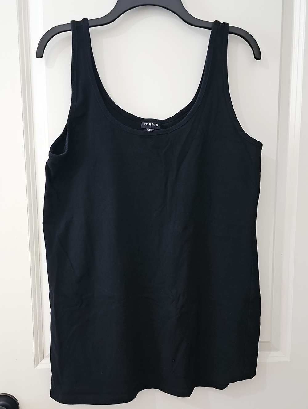 Torrid Black Scoop Neck Tank